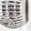 Ripoll Stehleuchte Glas 15 cm Chrom, Rauchfarben, 4-flammig