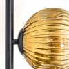 Ripoll Stehleuchte Glas 15 cm Gold, Klar, 4-flammig