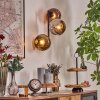 Ripoll Wandleuchte Glas 15 cm Chrom, Gold, Kupferfarben, Rauchfarben, 3-flammig