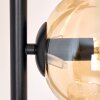 Koyoto Stehleuchte Glas 15 cm Bernsteinfarben, Klar, 6-flammig