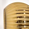 Koyoto Stehleuchte Glas 15 cm Gold, 6-flammig