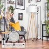 Soungou Stehleuchte 38 cm Chrom, Naturfarben, 1-flammig