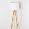 Soungou Stehleuchte 38 cm Chrom, Naturfarben, 1-flammig