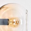 Koyoto Stehleuchte Glas 15 cm Bernsteinfarben, Klar, 3-flammig