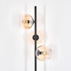Koyoto Stehleuchte Glas 15 cm Bernsteinfarben, Klar, 3-flammig