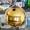 Koyoto Hängeleuchte Glas 15 cm Gold, 3-flammig