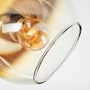 Koyoto Deckenleuchte Glas 15 cm Gold, Klar, 5-flammig