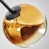Koyoto Deckenleuchte Glas 15 cm Gold, Klar, 5-flammig