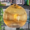 Koyoto Hängeleuchte Glas 25 cm Gold, Klar, 3-flammig