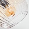 Koyoto Deckenleuchte Glas 15 cm Bernsteinfarben, Klar, 7-flammig