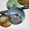 Koyoto Deckenleuchte Glas 15 cm Blau, Gold, Grün, 10-flammig