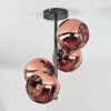 Koyoto Deckenleuchte Glas 15 cm Kupferfarben, 4-flammig