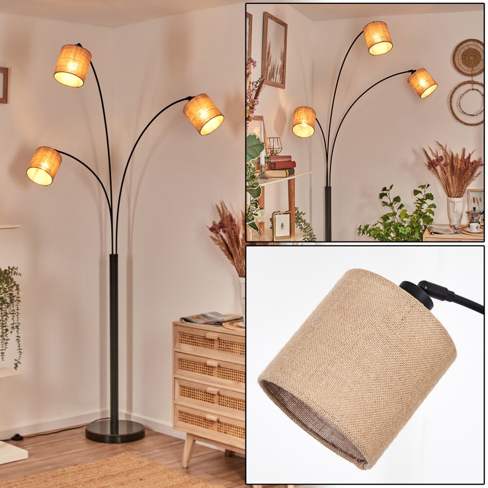 Soungou Stehleuchte 15 cm Schwarz, 3-flammig main product photo