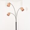 Soungou Stehleuchte 15 cm Schwarz, 3-flammig