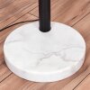 Soungou Stehleuchte 15 cm Schwarz, Weiß, 3-flammig