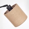 Soungou Stehleuchte 15 cm Schwarz, Weiß, 3-flammig