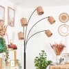 Soungou Stehleuchte 15 cm Schwarz, Weiß, 5-flammig
