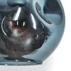 Ripoll Stehleuchte Glas 20 cm Schwarz, 1-flammig