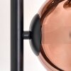Koyoto Stehleuchte Glas 15 cm Klar, Kupferfarben, 3-flammig