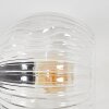 Ripoll Wandleuchte Glas 15 cm Klar, 3-flammig