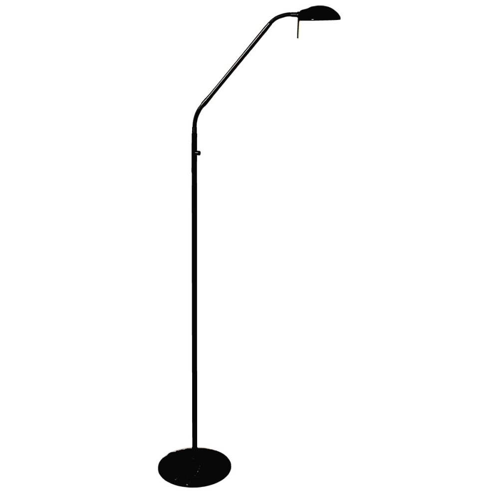Steinhauer Biron Stehleuchte LED Schwarz, 1-flammig main product photo