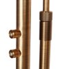 Steinhauer Turound Stehleuchte Bronze, 2-flammig