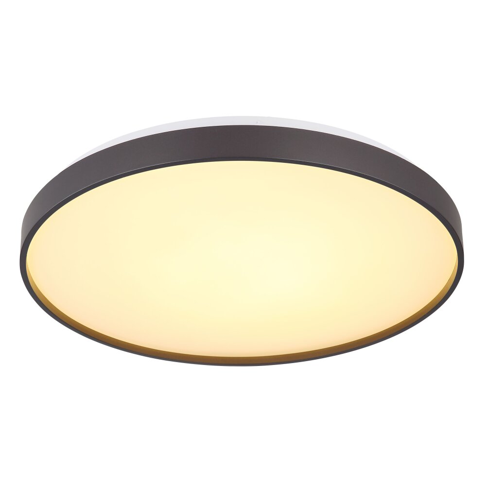 Globo Eclypse Deckenleuchte LED Anthrazit, Weiß, 1-flammig main product photo