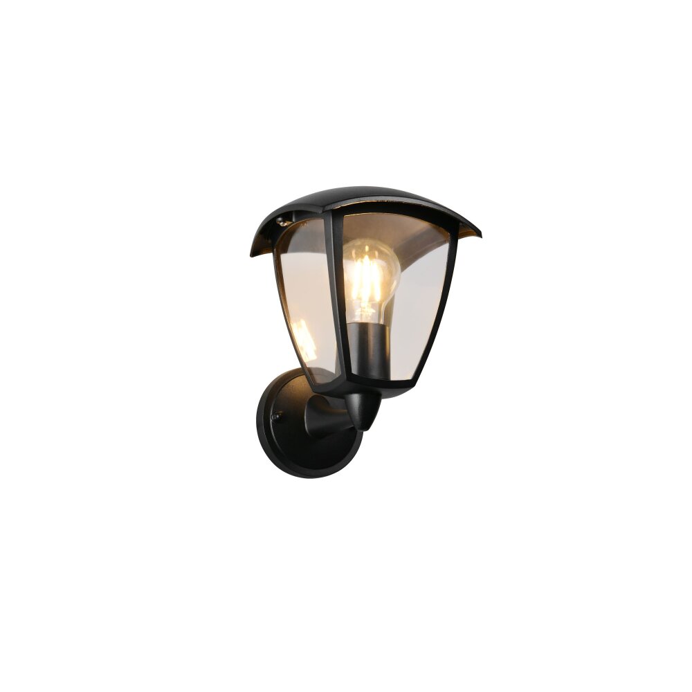 Trio VENTA Wandleuchte Schwarz, 1-flammig main product photo