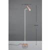 Trio Marley Stehlampe Braun, 1-flammig