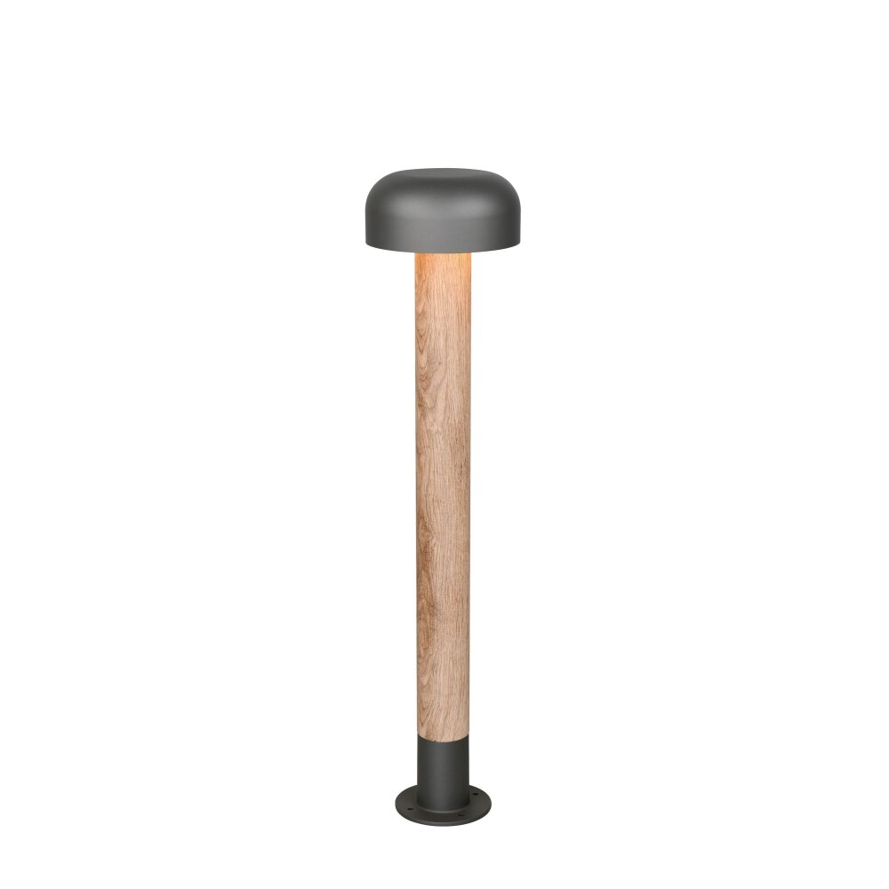 Trio FRASER Außenstehleuchte Holz hell, 1-flammig main product photo