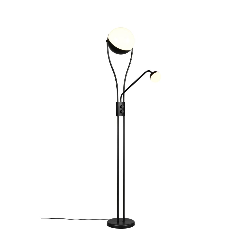 Trio Chris Stehlampe LED Schwarz, 2-flammig main product photo