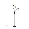 Trio Chris Stehlampe LED Schwarz, 2-flammig