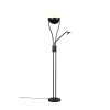 Trio Chris Stehlampe LED Schwarz, 2-flammig