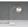 Trio Paxton Tischleuchte Chrom, 1-flammig