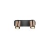 Trio Gillan Deckenspot Braun, 2-flammig Trio Gillan Deckenspot Braun, 2-flammig