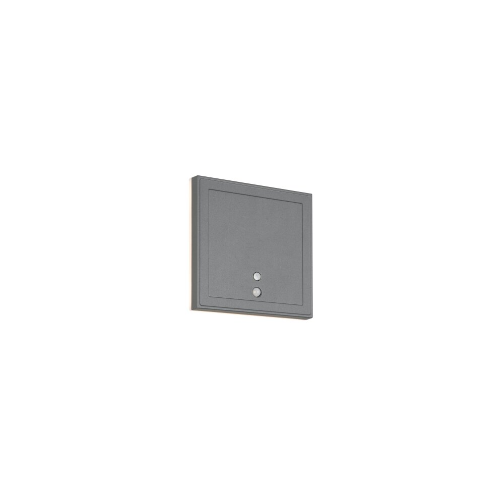 Reality FORTALEZA Wandleuchte LED Anthrazit, 1-flammig, Bewegungsmelder main product photo