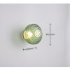Reality Earl Wandleuchte LED Messing, 1-flammig