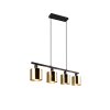 Reality Jason Pendelleuchte Gold, 4-flammig