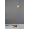 Reality Bidar Stehlampe Braun, 1-flammig