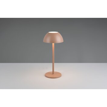Reality Ricardo Tischleuchte LED Braun, 1-flammig