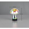 Reality Dooley Tischleuchte LED Transparent, Klar, 1-flammig