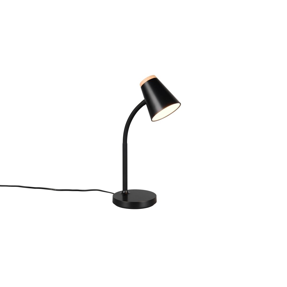 Reality Pongo Tischleuchte LED Schwarz, 1-flammig main product photo