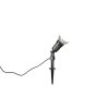 Reality CACERES Gartenstrahler LED Schwarz, 1-flammig