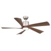 Globo Modesto Deckenventilator LED Grau, 1-flammig, Fernbedienung
