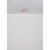 Globo Hines Deckenventilator LED Weiß, 1-flammig, Fernbedienung