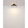 Globo Deanne Deckenventilator LED Schwarz, 1-flammig, Fernbedienung, Farbwechsler