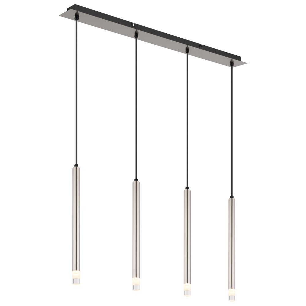 Globo Ryan Hängeleuchte Nickel-Matt, 4-flammig main product photo