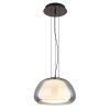 Globo Avila Hängeleuchte LED Chrom, Schwarz, 1-flammig, Fernbedienung