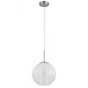 Globo Barry Hängeleuchte Chrom, Nickel-Matt, 1-flammig