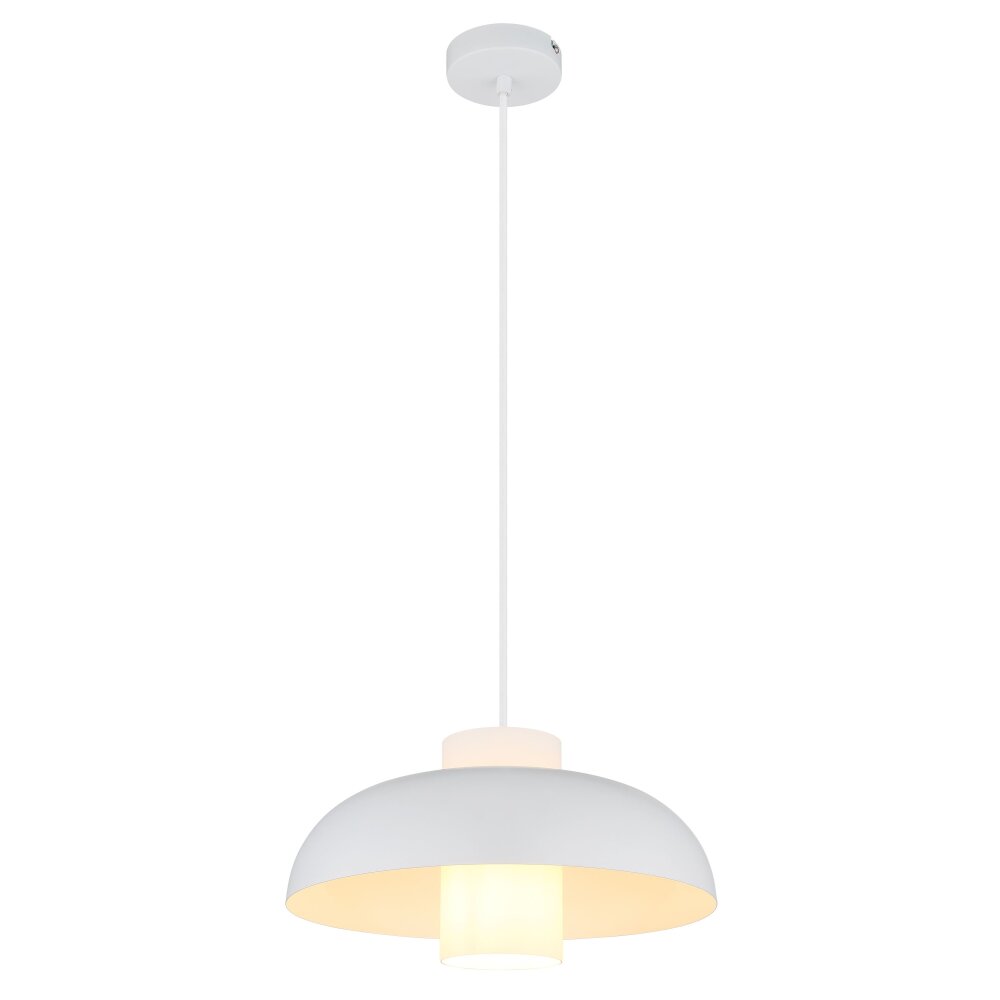 Globo Lowe Hängeleuchte Weiß, 1-flammig main product photo